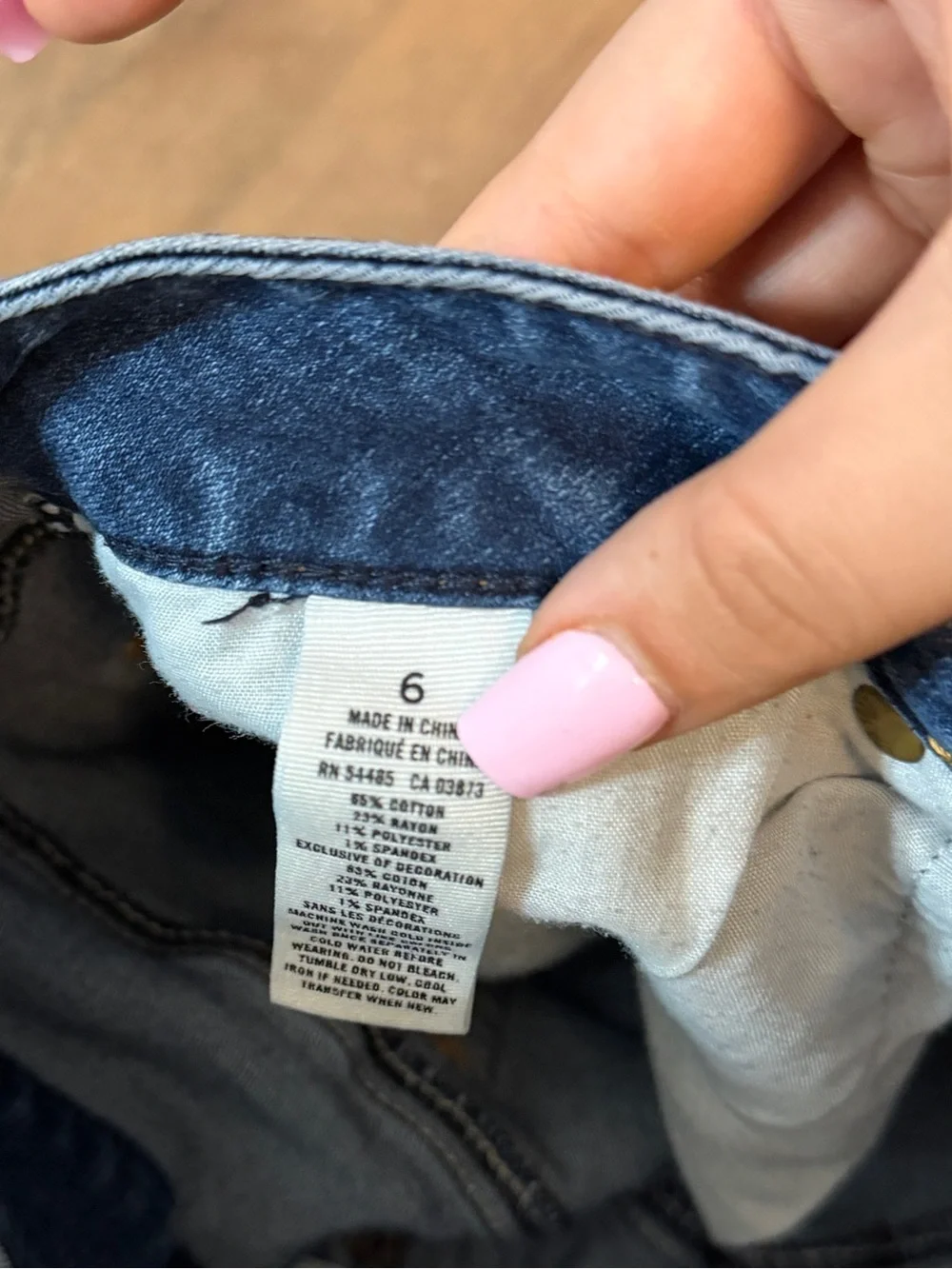 American Eagle Outfitters Blue Distressed Denim Cutoff Shorts
